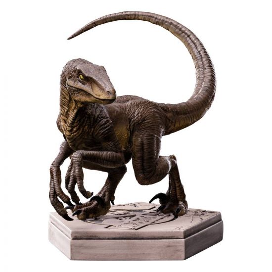 Jurassic World Icons Socha Velociraptor C 7 cm - Kliknutím na obrázek zavřete