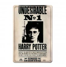 Harry Potter 3D kovová tabulka Undesirable No 1 20 x 30 cm