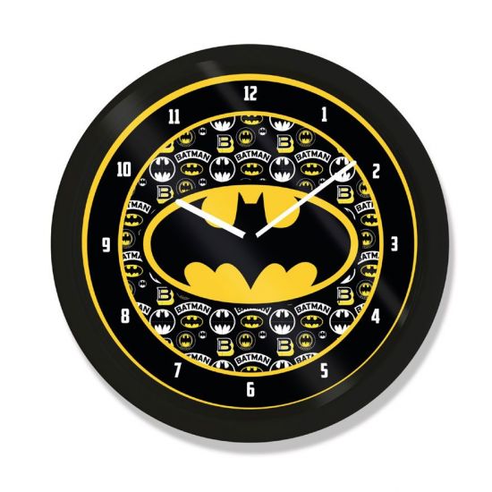 Batman Wall Clock Logo - Kliknutím na obrázek zavřete