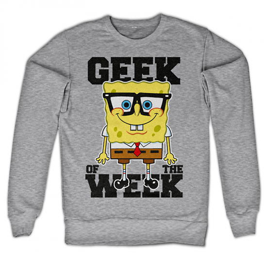 SpongeBob mikina Geek Of The Week - Kliknutím na obrázek zavřete