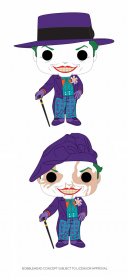 Batman 1989 POP! Heroes Figures Joker 9 cm prodej v sadě (6)