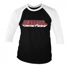 Deadpool baseballové tričko Distressed Logo