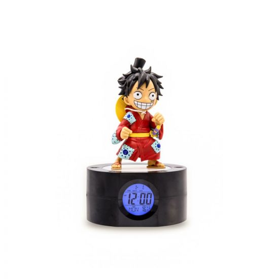 One Piece Budík with Light Ruffy 18 cm - Kliknutím na obrázek zavřete