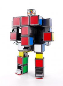Rubik´s Cube Soul of Chogokin Diecast Akční figurka Rubik´s Cube
