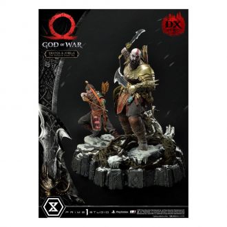 God of War Premium Masterline Series Socha Kratos and Atreus in