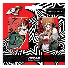 Persona 5 Royal sada odznaků 2-Pack Oracle / Futaba Sakura