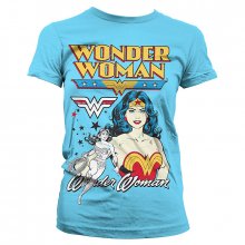 Wonder Woman Posing Dámské tričko tyrkysové