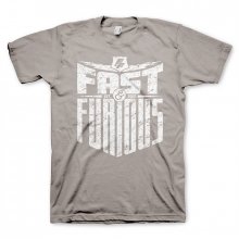 Pánské tričko Fast & Furious Est. 2007 popelavé
