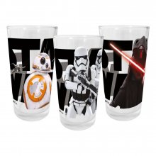 Star Wars VII Juice Glasses 3-Packs Episode VII Case (12)