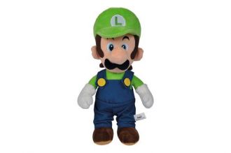 Super Mario Plyšák Luigi 30 cm