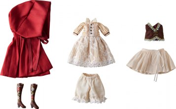 Harmonia Bloom Doll Figures Outfit Set: Red Riding Hood
