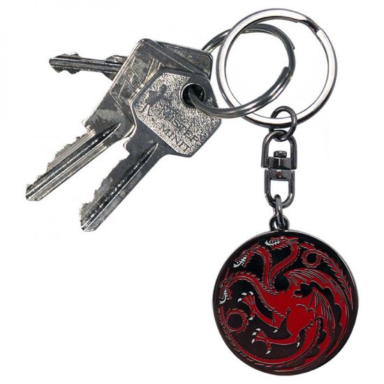 Game of Thrones přívěsek na klíče Targaryen - Kliknutím na obrázek zavřete