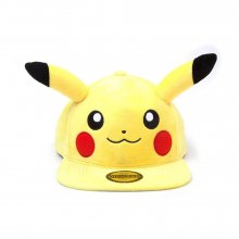 Pokémon Plush Snapback kšiltovka Embarrassed Pikachu