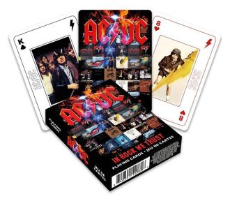 AC/DC herní karty In Rock We Trust
