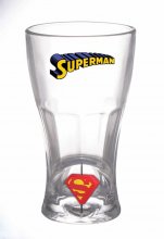 DC Comics Glass Superman Rotating 3D Logo