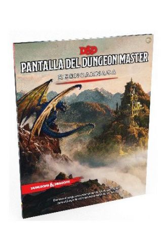 Dungeons & Dragons RPG Pantalla del Dungeon Master Reencarnada s