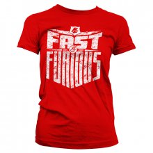 Fast & Furious Dámské tričko Est. 2007 Červené