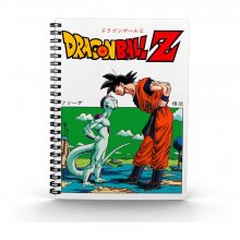 Dragon Ball Z poznámkový blok with 3D-Effect Frieza vs Goku