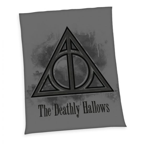 Harry Potter fleece deka The Deathly Hallows 150 x 200 cm - Kliknutím na obrázek zavřete