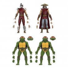 Teenage Mutant Ninja Turtles BST AXN Akční figurka 4-Pack Mirage