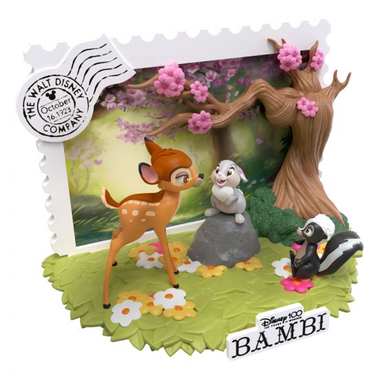 Disney 100th Anniversary D-Stage PVC Diorama Bambi 12 cm - Kliknutím na obrázek zavřete