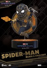 Spider-Man: No Way Home Egg Attack Figure Spider-Man Black & Gol