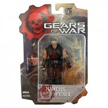 Gears of War 3 akční figurka Marcus Fenix Bloody Variant 10 cm