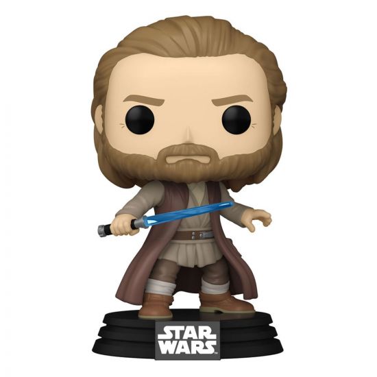 Star Wars: Obi-Wan Kenobi POP! Vinylová Figurka Obi-Wan (battle - Kliknutím na obrázek zavřete