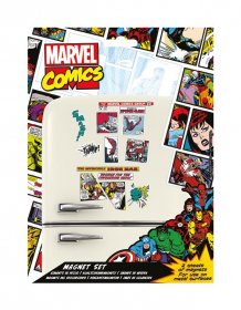 Marvel Comics magnety na ledničku Retro Heroes