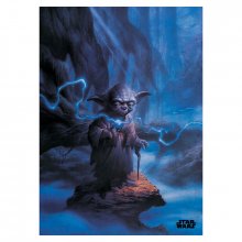 Star Wars metal poster Master Yoda 32 x 45 cm
