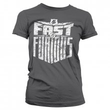 Šedé Dámské tričko Fast & Furious Est. 2007