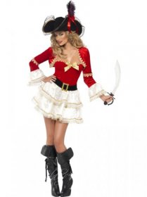 Piráti sexy kostým Svůdná korzárka / maškarní kostýmy