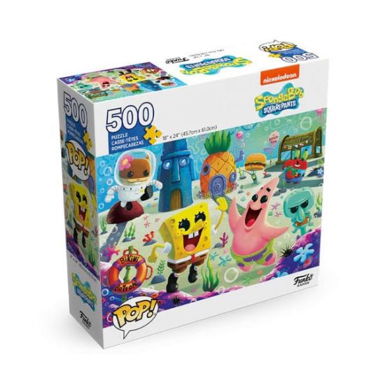 SpongeBob SquarePants POP! skládací puzzle Poster (500 pieces) - Kliknutím na obrázek zavřete
