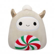 Squishmallows Plyšák White Yeti with Peppermint Swirl Bell