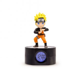 Naruto Shippuden Budík with Light Naruto 18 cm
