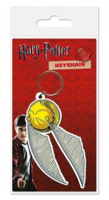 Harry Potter gumový přívěsek na klíče Snitch 6 cm