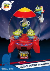 Toy Story D-Stage PVC Diorama Alien's Rocket Deluxe Edition 15 c