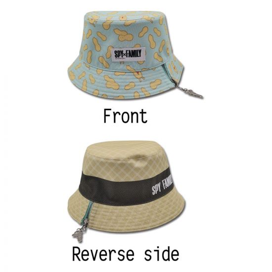 Spy x Family Bucket Hat Loid Daily Peanut Style - Kliknutím na obrázek zavřete