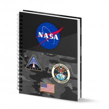 NASA poznámkový blok A4 Camo