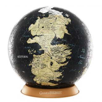 3D Puzzle Hra o trůny Globe Unknown World (60 dílků)