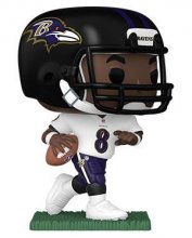 NFL POP! Sports Vinylová Figurka Ravens - Lamar Jackson (Away) 9
