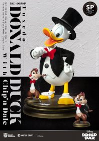 Disney 100th Master Craft Socha Tuxedo Donald Duck (Chip'n und