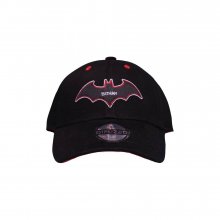 Batman Curved Bill Cap Black & Red