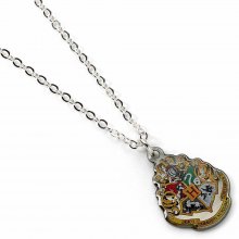 Harry Potter Pendant & náhrdelník Bradavice (silver plated)