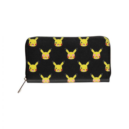 Black Widow Zip Around peněženka Pikachu AOP - Kliknutím na obrázek zavřete