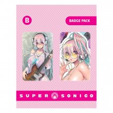 Super Sonico sada odznaků 2-Pack Set B