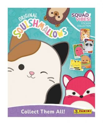 Squishmallows: Squad Vibes Sticker Collection Album *German Vers