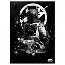 Star Wars kovový plakát Slave 1 32 x 45 cm