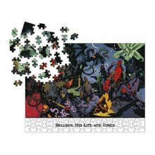 Hellboy skládací puzzle His Life and Times (1000 pieces)