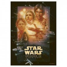 Star Wars kovový plakát A New Hope 32 x 45 cm